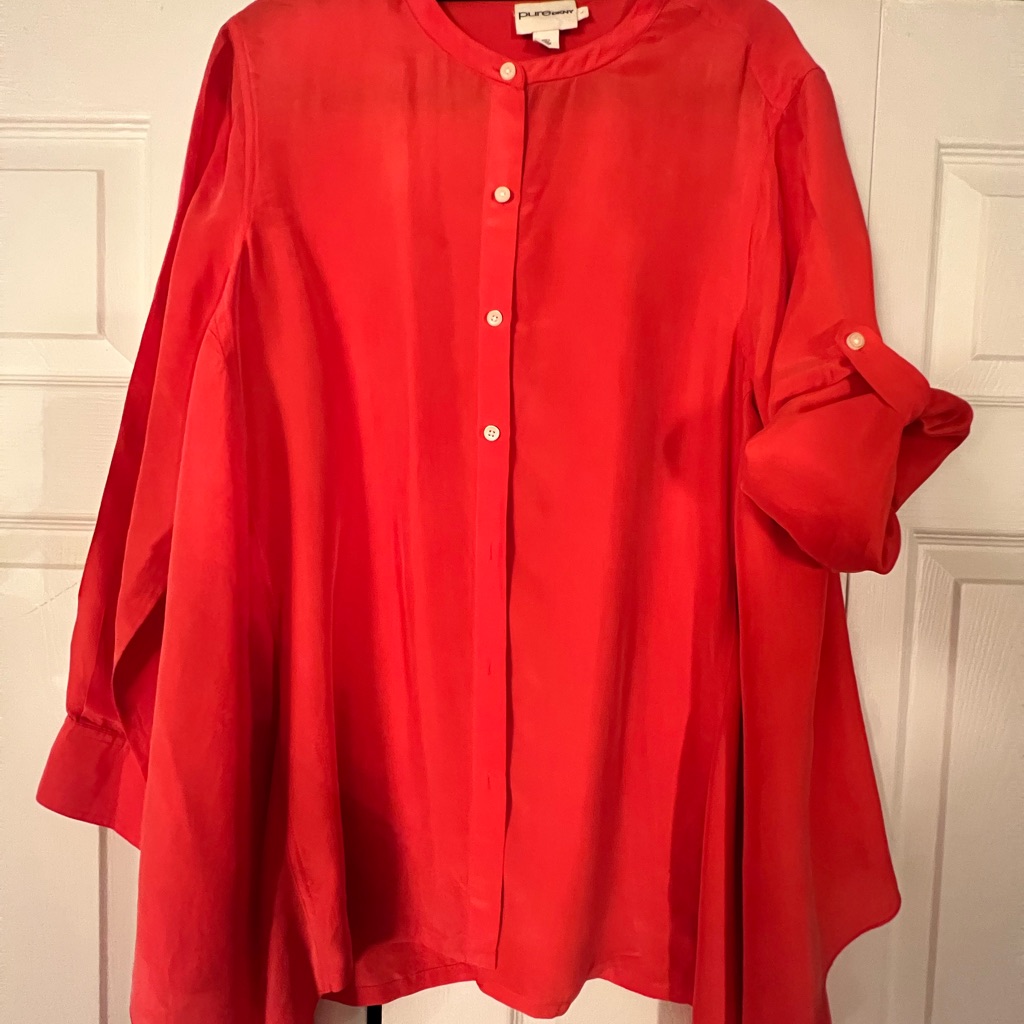 Pure Dkny Silk Shirt